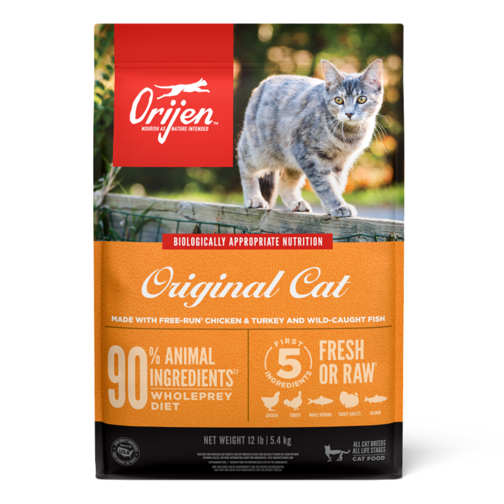 Orijen Cat & Kitten 1.8 Kg - Yavru Ve Yetişkin Kedi Maması - Tüm Irk Ve Yaşam Evreleri İçin