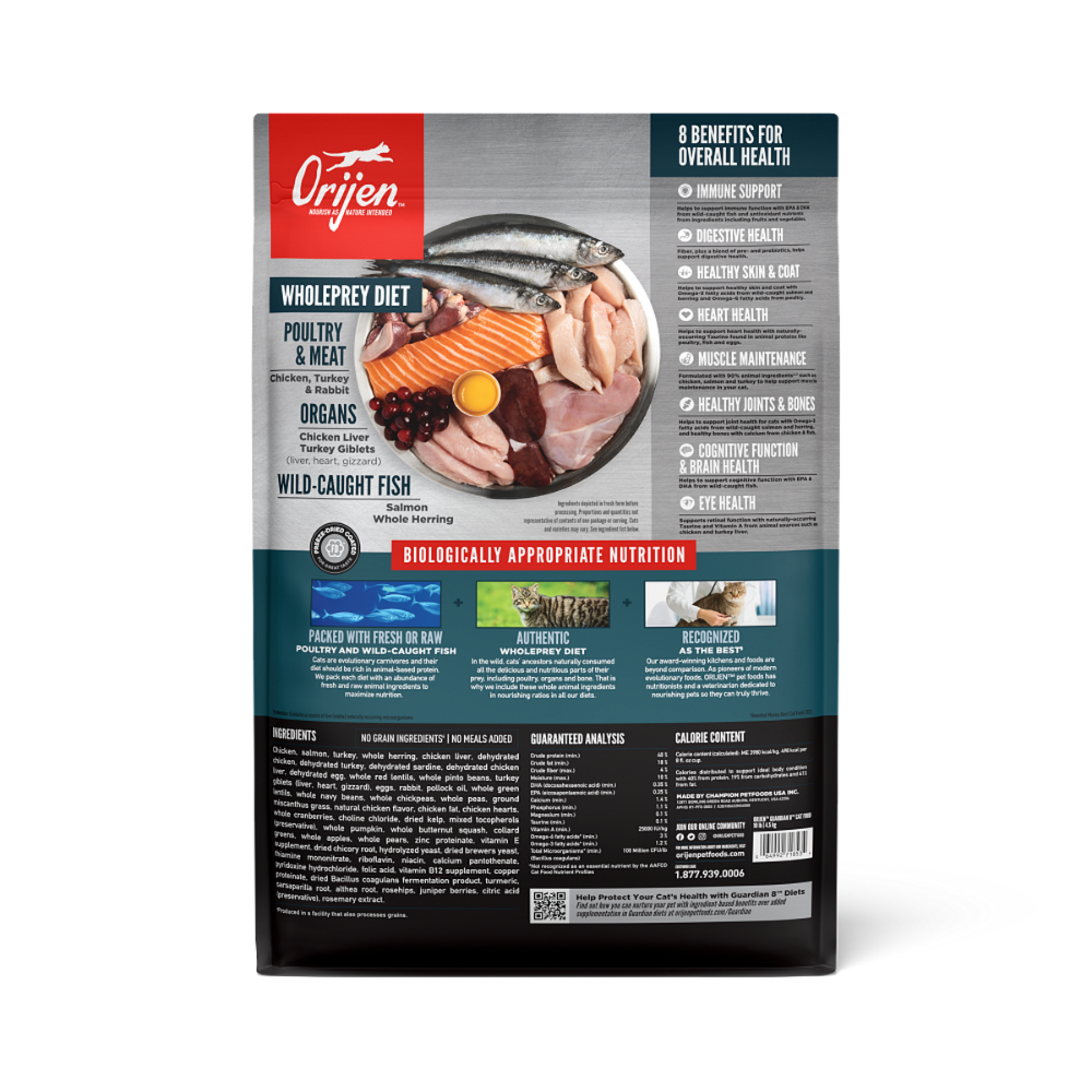 Orijen Guardian8 1.8 Kg - Yetişkin Kedi Maması