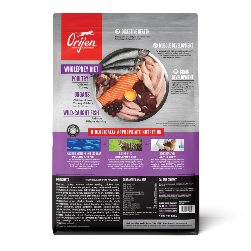 Orijen Kitten 1,8 Kg - Yavru Kedi Maması