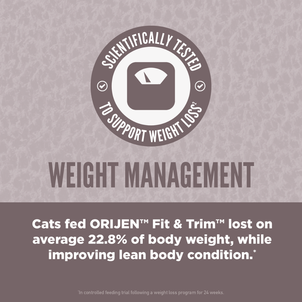 Orijen Fit & Trim Kedi Maması 1.8 Kg - Fazla kilolu kediler için
