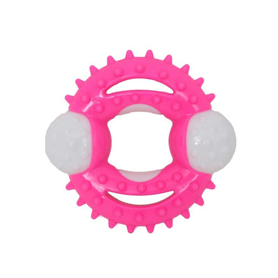 Zampa Diş Kaşımalı Plastik Köpek Oyuncağı, 10.5cm