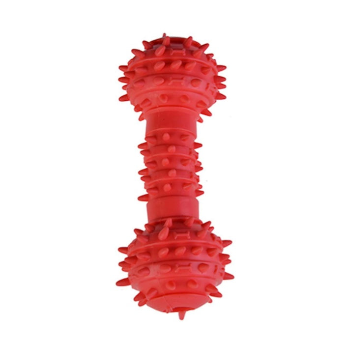 Zampa Köpekler İçin Dikenli Dumbell Oyuncak, 14cm