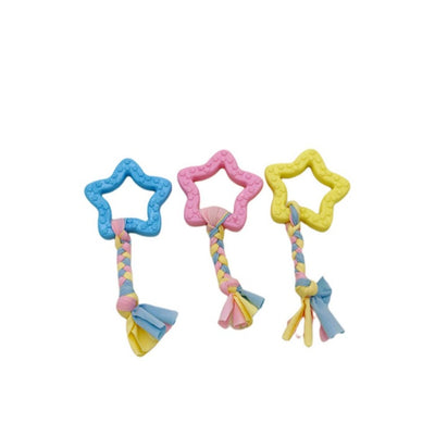 Zampa Colorful Star İpli Köpek Oyuncağı, 20x8cm