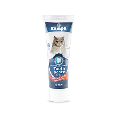 Zampa Kedi İçin Moringa Özlü Nane Aromalı Doğal Diş Macunu 75 ml