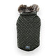 Zampa Supreme Yakalı Kürklü Mont Yeşil - M